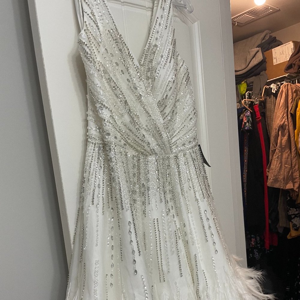 Gorgeous beaded flapper-esque dress